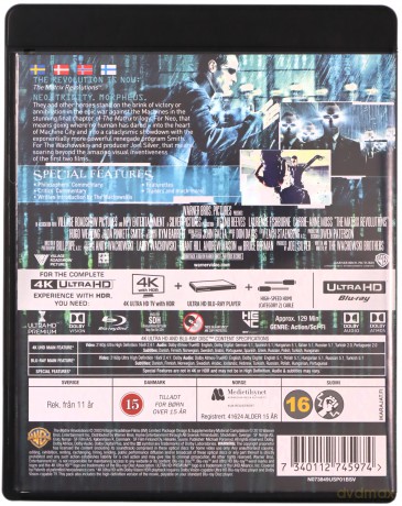 Matrix rewolucje [Blu-Ray 4K]+[2xBlu-Ray]