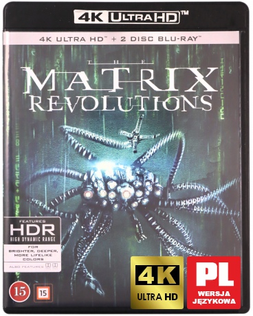 Matrix rewolucje [Blu-Ray 4K]+[2xBlu-Ray]