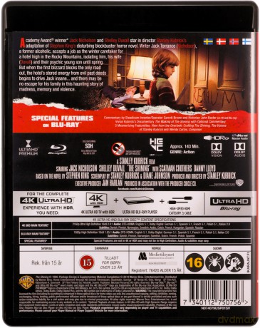 Lśnienie [Blu-Ray 4K]+[Blu-Ray]