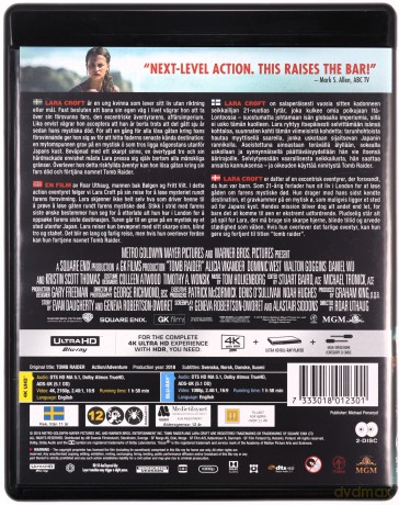 Tomb Raider [Blu-Ray 4K]+[Blu-Ray]