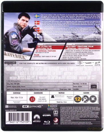 Top Gun [Blu-Ray 4K]+[Blu-Ray]