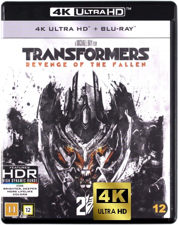 Transformers: Revenge of the Fallen (Transformers: Zemsta upadłych) [Blu-Ray 4K]+[Blu-Ray]