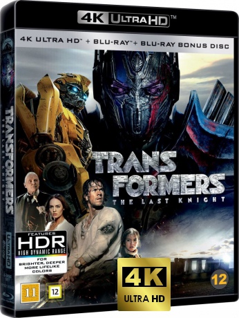 Transformers: The Last Knight (Transformers 5: Ostatni Rycerz) [Blu-Ray 4K]+[Blu-Ray]