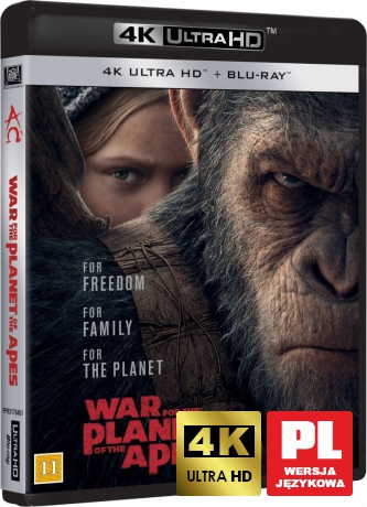 Wojna o planetę małp [Blu-Ray 4K]+[Blu-Ray]