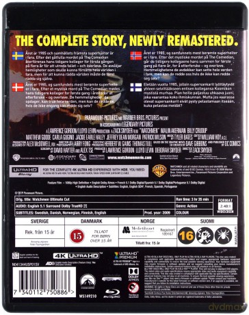 Watchmen (The Ultimate Cut) (Watchmen. Strażnicy) [Blu-Ray 4K]+[Blu-Ray]
