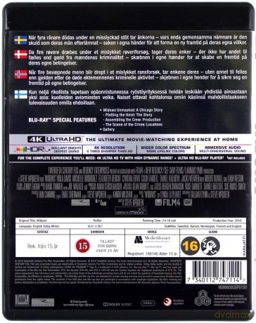 Wdowy [Blu-Ray 4K]+[Blu-Ray]