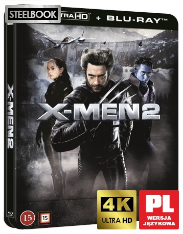 X-Men 2 (steelbook) [Blu-Ray 4K]+[Blu-Ray]