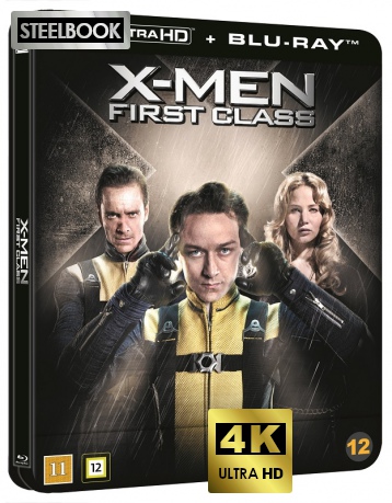 X-Men First Class (steelbook) (X-Men: Pierwsza klasa) [Blu-Ray 4K]+[Blu-Ray]