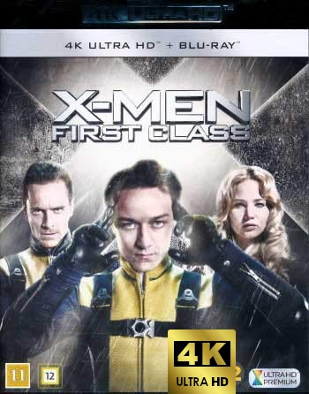 X-Men First Class (X-Men: Pierwsza klasa) [Blu-Ray 4K]+[Blu-Ray]