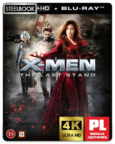 X-Men: Ostatni bastion (steelbook) [Blu-Ray 4K]+[Blu-Ray]