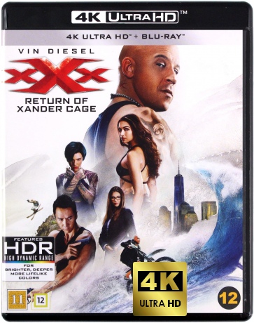 xXx - The Return Of Xander Cage (xXx: Reaktywacja) [Blu-Ray 4K]+[Blu-Ray]