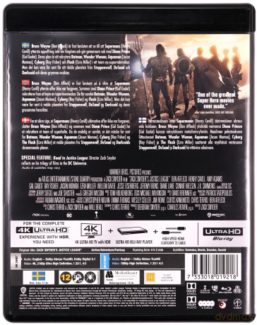 Zack Snyder's Justice League (Liga Sprawiedliwości Zacka Snydera) [2xBlu-Ray 4K]+[2xBlu-Ray]