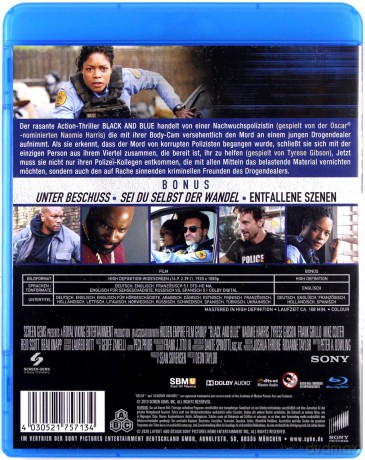 Black and Blue (Policjanci i rasizm) [Blu-Ray]