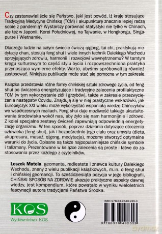Chiński sposób na zdrowie - Leszek Matela [KSIĄŻKA]