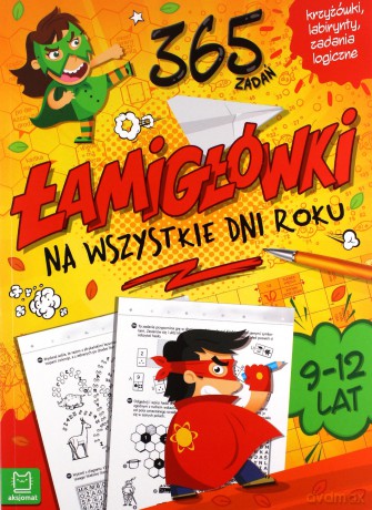 Łamigłówki na wszystkie dni roku. 365 zadań [KSIĄŻKA]
