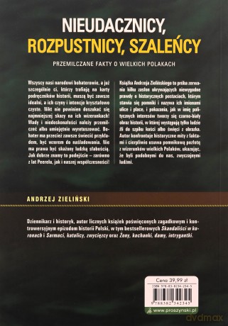 Nieudacznicy, rozpustnicy, szaleńcy - Andrzej Zieliński [KSIĄŻKA]