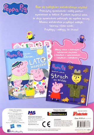 Peppa Pig. Przyklejam Odklejam. W przedszkolu jest super! [KSIĄŻKA]