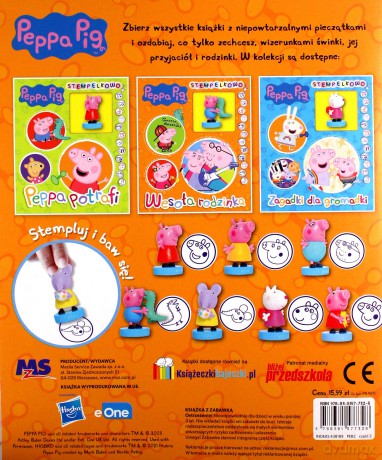 Peppa Pig. Stempelkowo. Wesoła rodzinka [KSIĄŻKA]