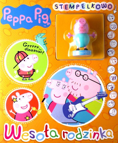 Peppa Pig. Stempelkowo. Wesoła rodzinka [KSIĄŻKA]