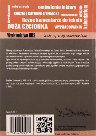 Przedwiośnie (lektura z opracowaniem) - Stefan Żeromski [KSIĄŻKA]