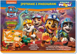Psi Patrol. Kraina puzzli. Spotkanie z dinozaurami [KSIĄŻKA]