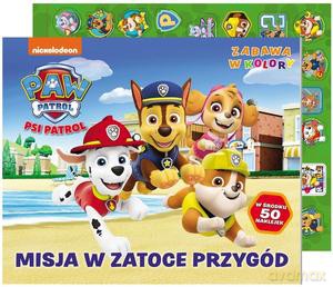 Psi Patrol. Zabawa w kolory część 4. Misja w zatoce przygód [KSIĄŻKA]