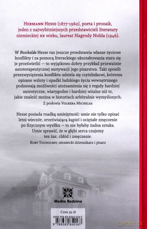 Rosshalde - Hermann Hesse [KSIĄŻKA]