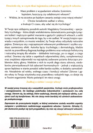 Sekret zdrowych włosów. Twoja indywidualna terapia trychologiczna - Magdalena Gorszewska [KSIĄŻKA]