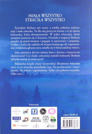 Skradziona kołysanka - Anna Stryjewska [KSIĄŻKA]