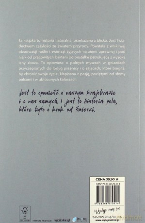 Szarak za miedzą. Prywatne życie pola - John Lewis-Stempel [KSIĄŻKA]