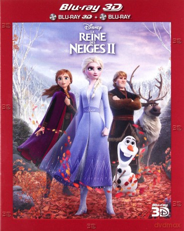 Frozen II (Kraina lodu II) (Disney) [Blu-Ray 3D]+[Blu-Ray]