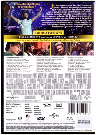 Yesterday (wydanie z muzyką z filmu) [DVD]+[CD]