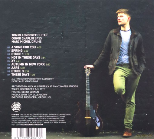 Tom Ollendorff: A Song For You [CD]