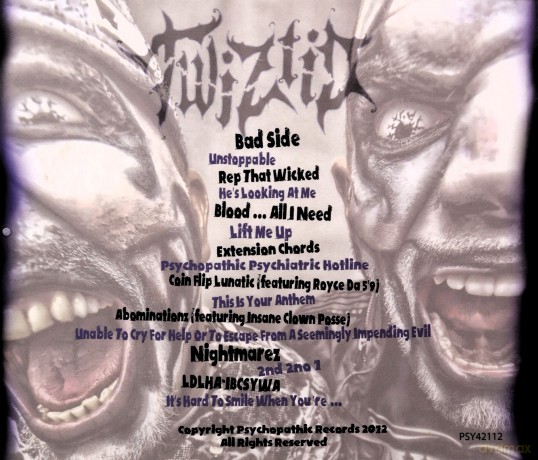 Twiztid: Abominationz [CD]