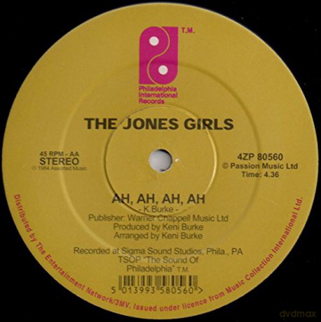 Futures/Jones Girls: Ain't Got Time Fa Nuthin'/Ah Ah Ah Ah (The Sound Of Philadelphia) [Winyl]