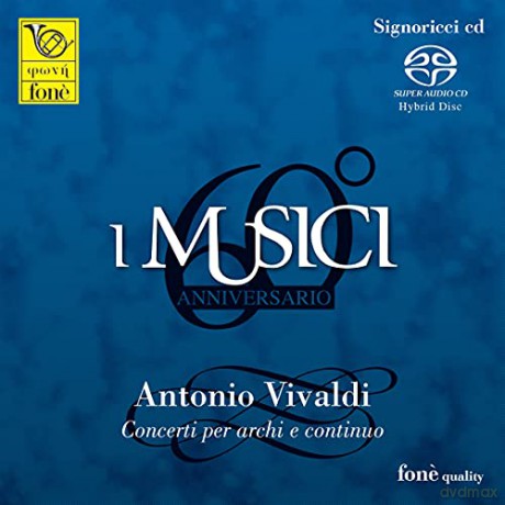 I Musici: Antonio Vivaldi Concerti Per Archi E Continuo (Sac [CD]