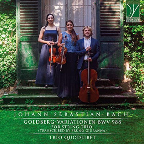 Trio Quodlibet: Bach: Goldberg-Variationen, Bwv 988, For String Trio (Trans. By Bruno Giuranna) [CD]