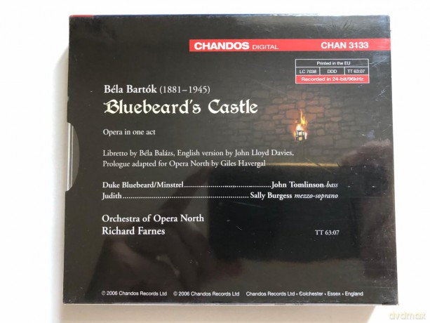 B. Bartok: Bartok: Bluebeard's Castle [CD]