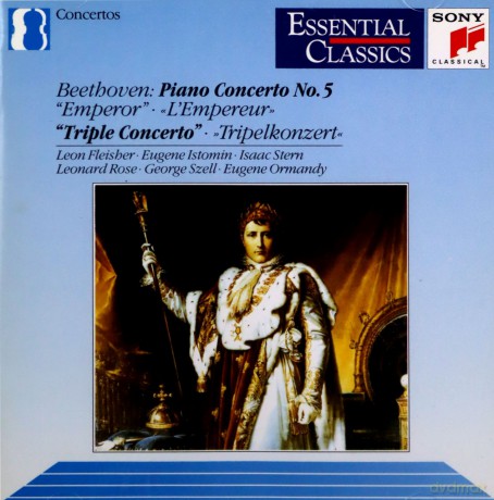 Ludwig Van Beethoven: Beethoven: Piano Concerto No. 5, "Triple Concerto" [CD]