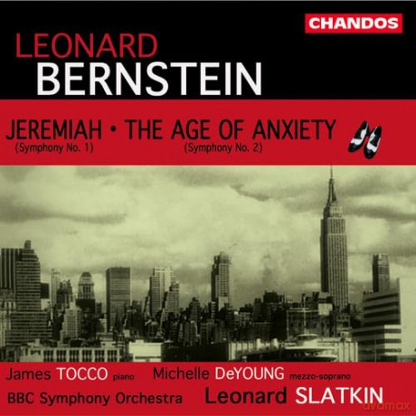 L. Bernstein: Bernstein: Symphony No. 1 "Jeremiah," Symphony No. 2 "The Age of Anxiety" [CD]
