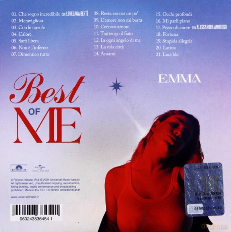Emma: Best Of Me [CD]