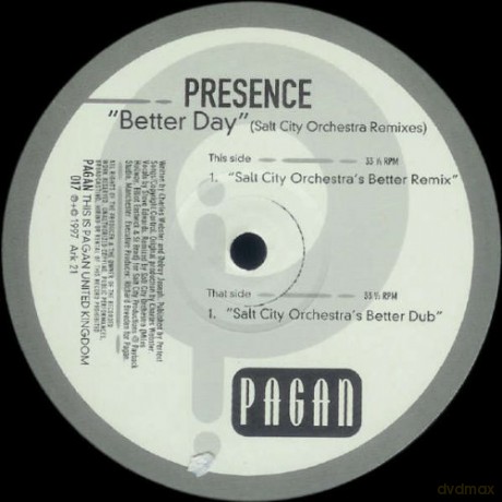 Presence: Better Day (Salt City Orchestra Remixes) [Winyl]
