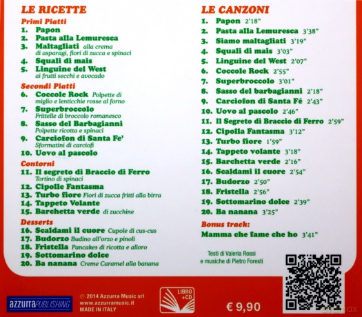 Valeria Rossi: Bimbincucina Con Valeria Rossi E Carotino [CD]