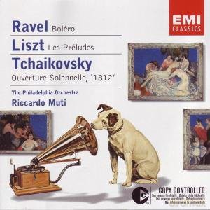 Ravel Liszt Tchaikovsky: Bolero Les Preludes 1812 [CD]