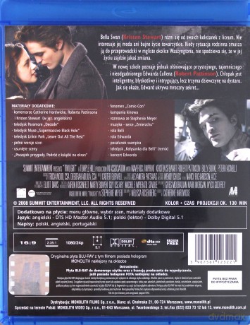Zmierzch [Blu-Ray]