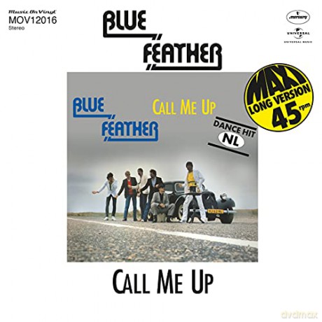 Blue Feather: Call Me Up/Let's Funk Tonight (Colour) [Winyl]