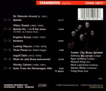 Center City Brass Quintet: Center City Brass [CD]