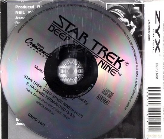 Theme From Deep Space Nine (maxi-single) [CD]