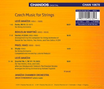 Janacek: Czech Music for Strings [CD]