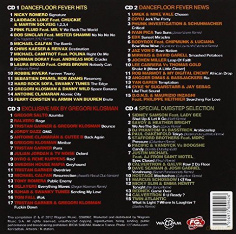 Dance Floor Fever - Fall 2012 [4CD]